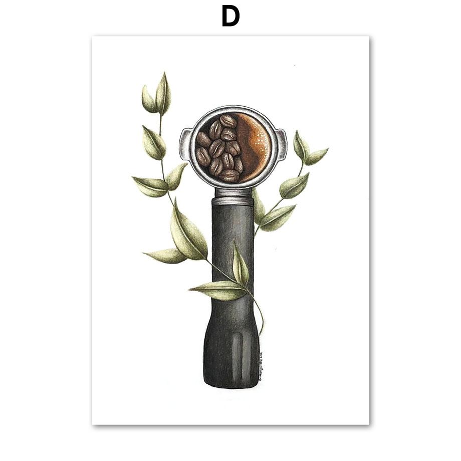 

Но сначала кофе арабика кухня эстетическая настенная живопись холст картины плакаты на скандинавскую тему и принты настенные панно для декора кофейни A4 21x30cm No Frame