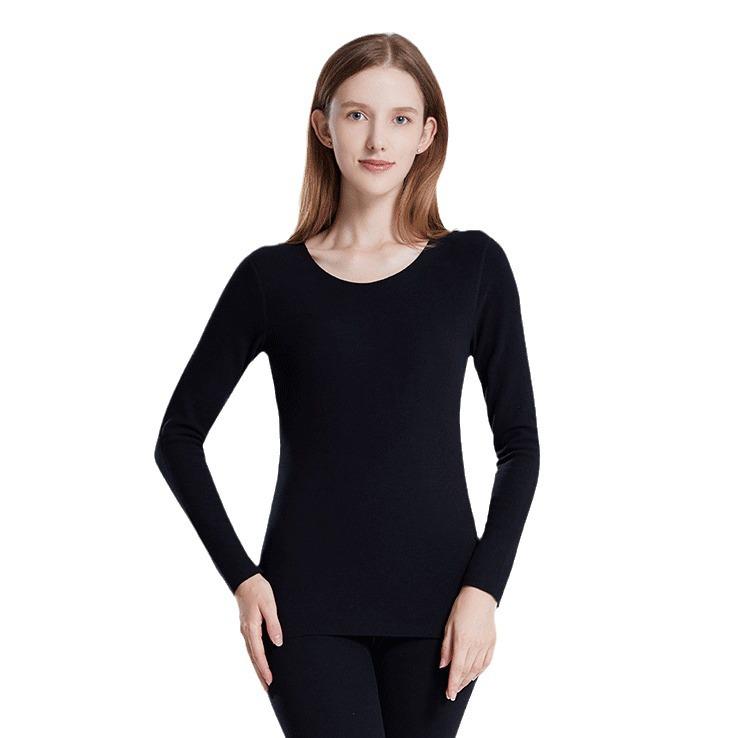 2024 Women's Luxury Cashmere Silk Thermal Underwear Set for Autumn/Winter