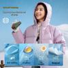 Girls' Mid-Length Four-Proof Down Jacket A62547916