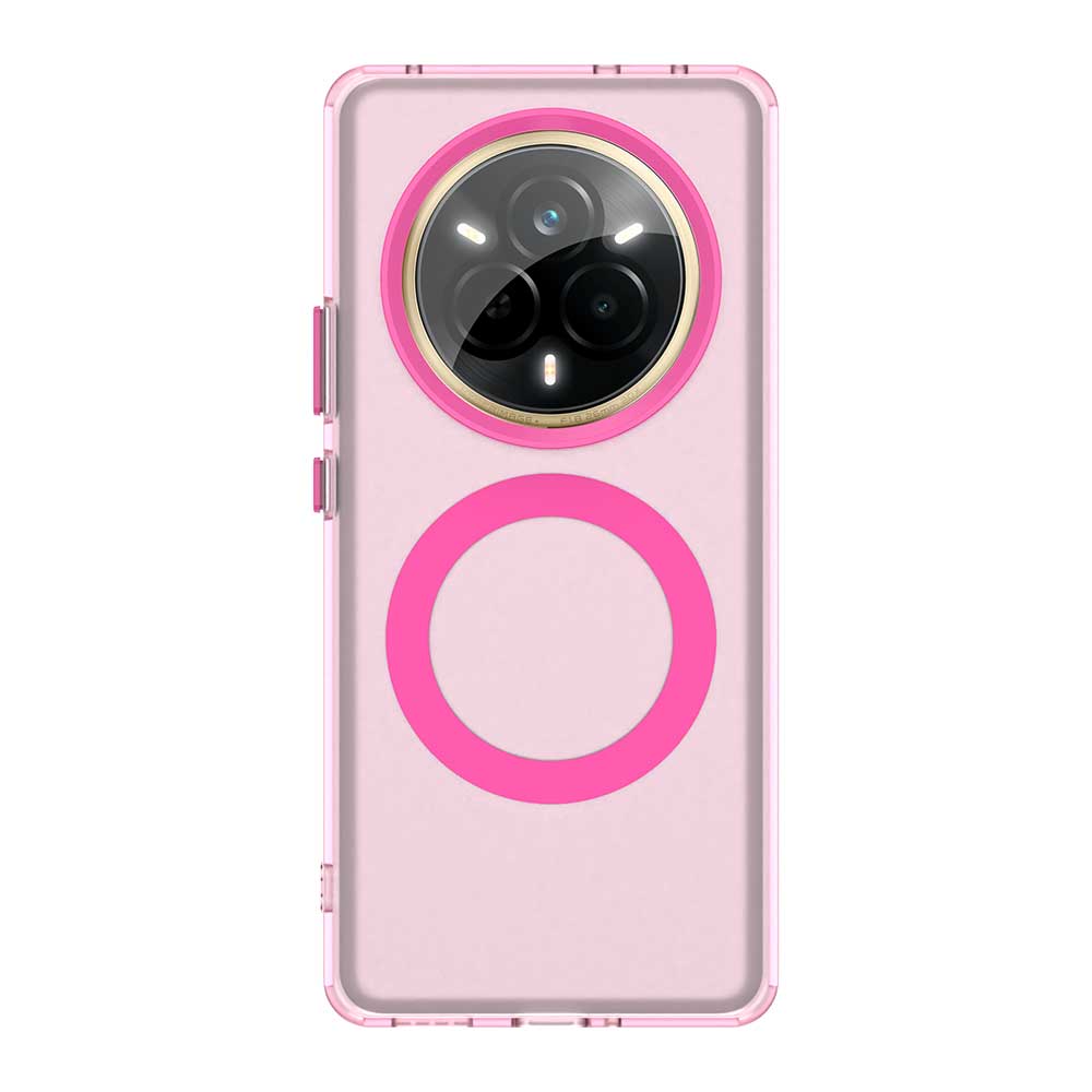 Magsafe Matte Phone Case For Realme 14 Pro 14 Pro+ 5G Magnetic Wireless Charging For Realme 14 Pro 14 Pro+ Shockproof Back Cover