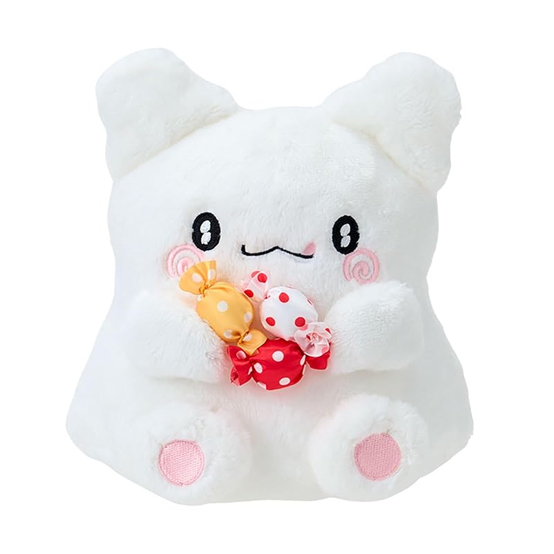 SANRIO Plush Toy (Loves Sweets) Hanamaru Ghost, Polyester, Ages 3 and Up, 463400