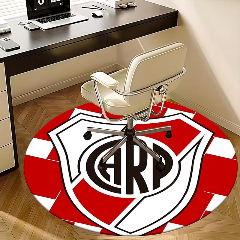 Racing Club De Avellaneda,Logo Chair Mat Round Rug Office Carpet, Non Slip, Suitable for Living Rooms, Bedrooms Decor.1205027a