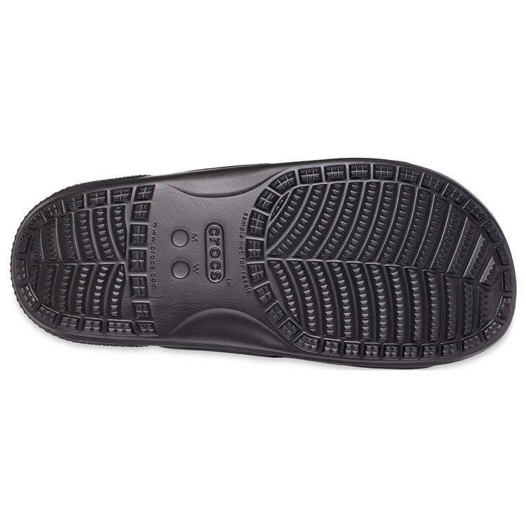 Crocs Unisex Klasyczne Sandały z Efektem Spray Dye Czarny/Wielokolorowy Wsuwane 208055-0C4