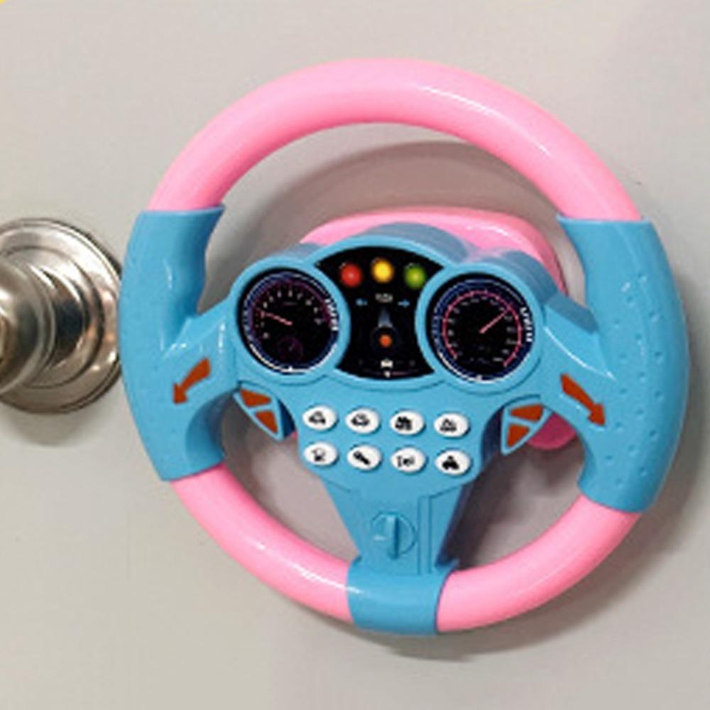 360 ° Rotation Simulation Steering Wheel Toys Simulate Driving Car Toy  Children Gift