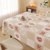 Cartoon Dining Table Tablecloth Oil-Proof, Waterproof And Anti-Scalding High-End Coffee Table Cloth Household Rectangular Desktop Protective Pad