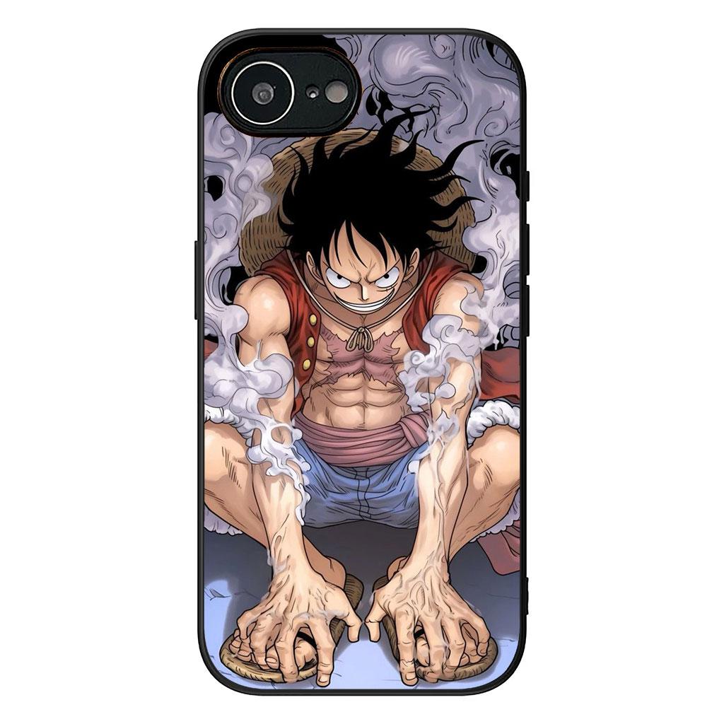 Hülle für Apple iPhone 16 15 14 Plus 13 12 Mini 17 Pro Max + ProMax 16E Air Handyhülle Shanks Luffy One Roronoa Zoro Piece
