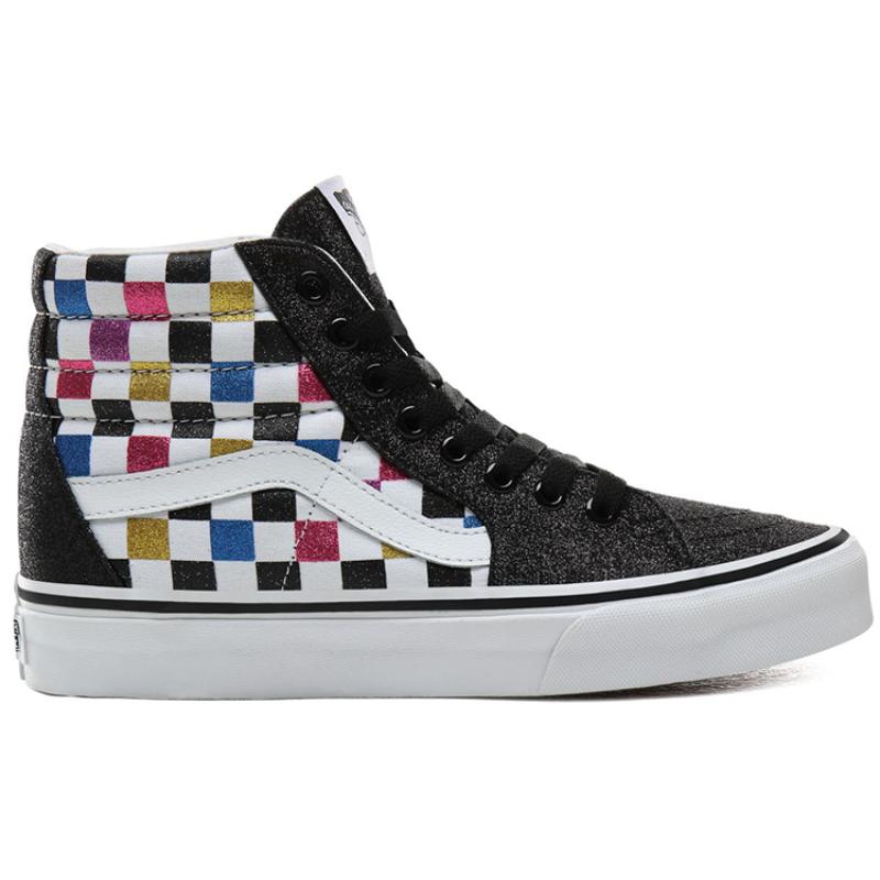 Vans SK8-HI 'Glitter Checkerboard' Vans VN0A4BV6V3P