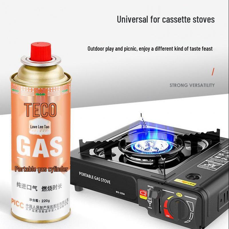 Портативный взрывозащищенный магнитный газовый баллон для уличных кассетных плит