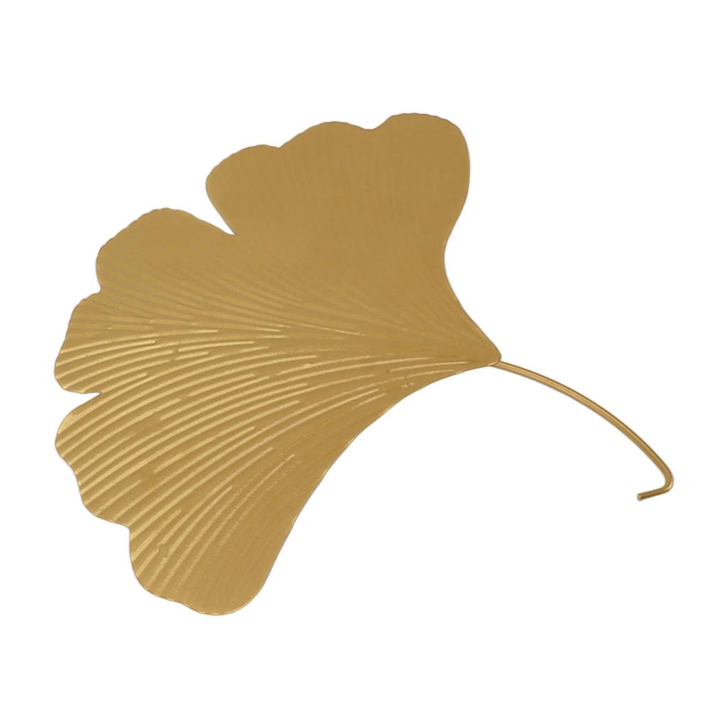 Ginkgo Biloba Hanging Decorations DIY Elegant Modern Fadeless Iron Metal Ginkgo Biloba Wall Art for