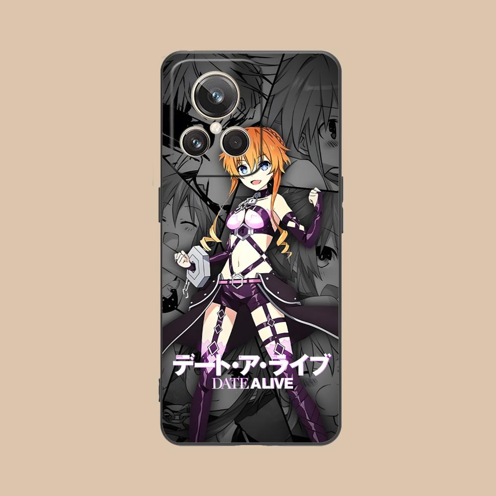 Date a Live Yamai Kaguya Matte TPU Mobile Phone Case for Realme 15 14 13 12 11 10 9 Pro Plus T i Lite 5G Colorful Printing Cover