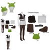 Shrek Themed Cosplay Outfit Made Of Polyester For Halloween Costume Parties