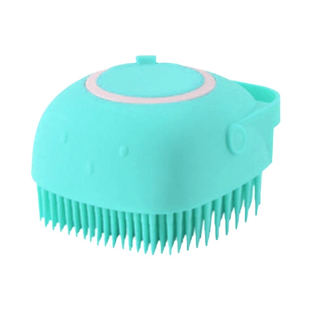 

Щітка для шампуню для домашніх собак, 80 мл, гребінець для котів, масажний гребінець, скруббер для купання, коротка шерсть, м’яка силіконова гумова щітка
