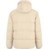 Calvin Klein Logo Fashion Hooded Puffer Jacket Windproof With Flap Pockets Warm Cotton Coat Winter Men jackets Beige J317666-AEB