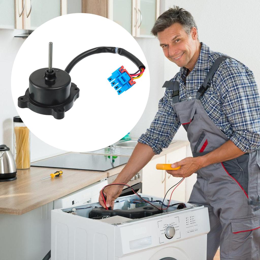 Leiser Kühlschrank Verdampfer Lüftermotor für EAU65058502 Gefrierschrank Ersatzteil Kühlschrank Kondensator Lüftermotor Zubehör