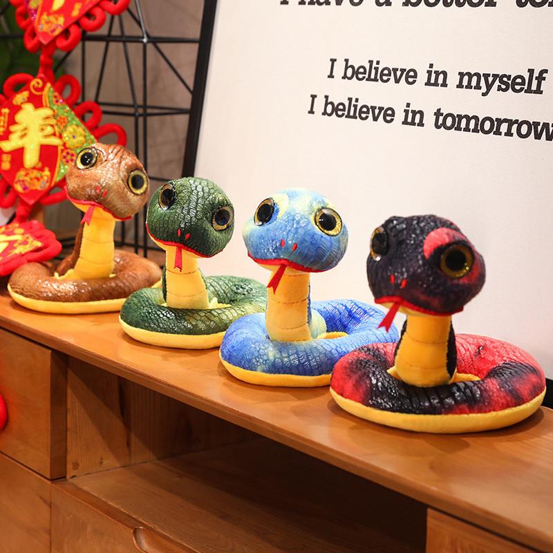 Adorable Plush Snake Toy Cuddly Stuffed Animal Doll For Kids Perfect Gift Idea