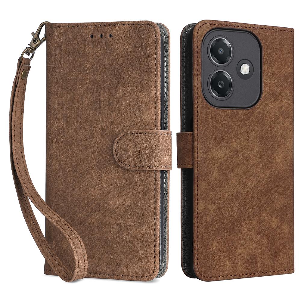 

Для Oppo A3 4G/A3 5G/A3x 4G/A3x 5G/A40M 4G/A40 4G/A3i 5G/A60 5G Чехол-кошелек с блокировкой RFID Обложка из ПУ кожи Подставка для просмотра Brown