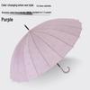 Double Person Water-Activated Blooming Long-Handled Umbrella for Women – Storm Curved Handle, Reinforced Rainproof Design