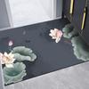 New Chinese Doormat Entry Door Carpet Toilet Household Mat Diatom Mud Non-slip Quick Dry Absorbent Foot Mat