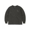SpiraL Logo L S Tee charcoaL