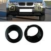Car Front Bumper Fog Light Cover For BMW X3 E83 2004 2005 2006 Front Fog Light Trim Bezel Shade 51113400911 51113400912