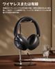2025 Award H3PRO Wireless Bluetooth Noise 50dB Noise Spatial Up to 55 Hours Continuous Ambient Sound Clear Multipoint Comfortable Dedicated App Black