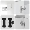 7 Piece Kitchen Cabinet Set Kalmar Grey Sonoma Wood Based Panel