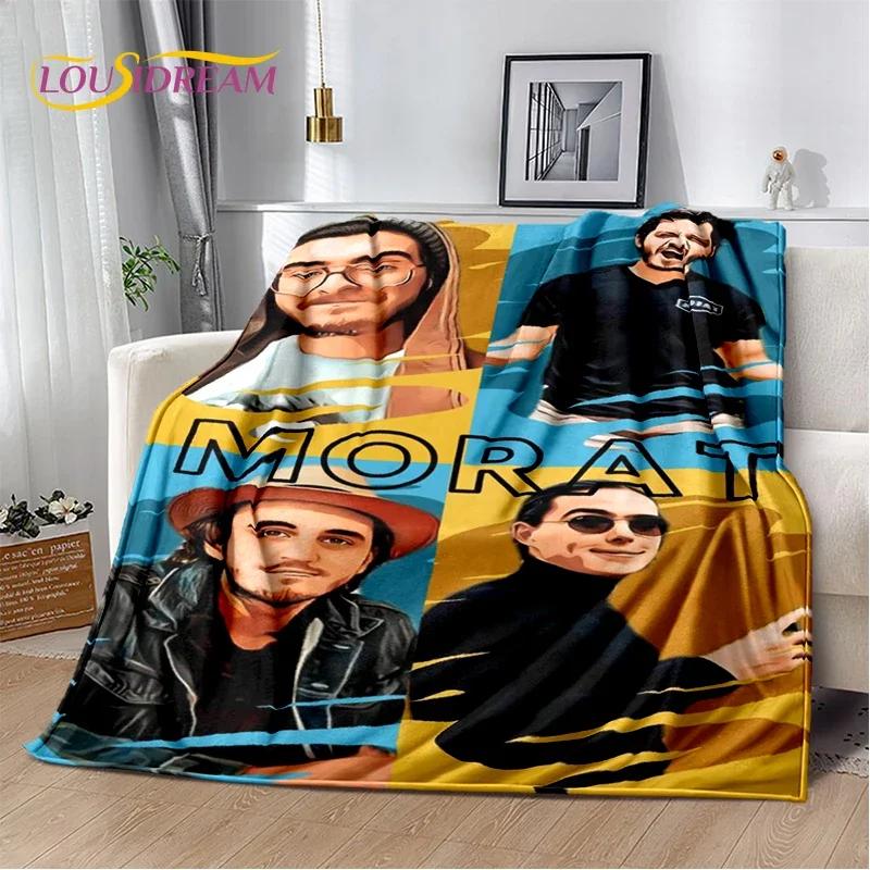

29 Style Morat Music Band Isaza Villamil Singer Blanket,Soft Throw Blanket for Home Bedroom Bed Sofa Travel Office Cover Gift 75x90cm