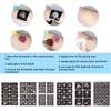 Glitter Tattoo Kit 24 Color Temporary Flash Tattoos Set for Kids and Adults Body Nail Glitter Art Paint for Festivals