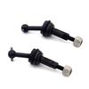 2 Pcs Extended Metal CVD Cardan Shaft 2mm With M2 Nut For 1/28 RC Car Wltoys K969 K989 K979 P929 Upgrade Parts