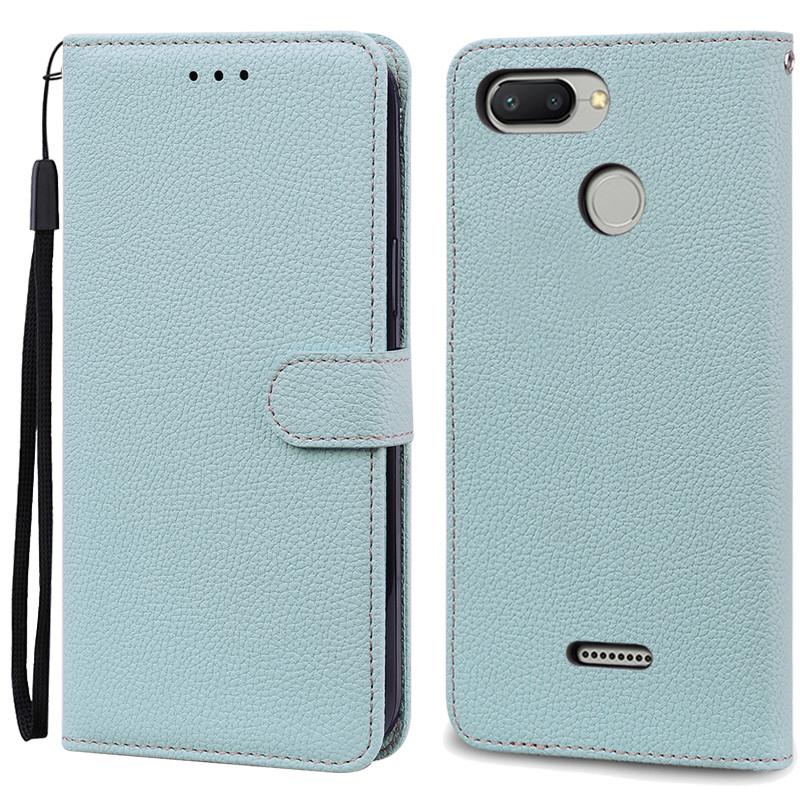For Xiaomi Redmi 6A Case Redmi 6 Cover Soft Silicon Leather Wallet Flip Case For Xiaomi Redmi 6A 6 a Phone Case With Card Holder