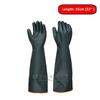 14"-22" Strapazierfähige Chemikalienbeständige Gummi-Schrubbhandschuhe Latex-Finger Gummi Säureölbeständig Latex Industrie-Arbeitshandschuhe
