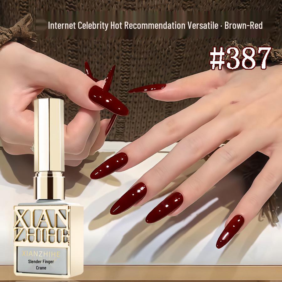 New Year 2024 Cherry Red Nail Gel - Exclusive Salon UV Formula
