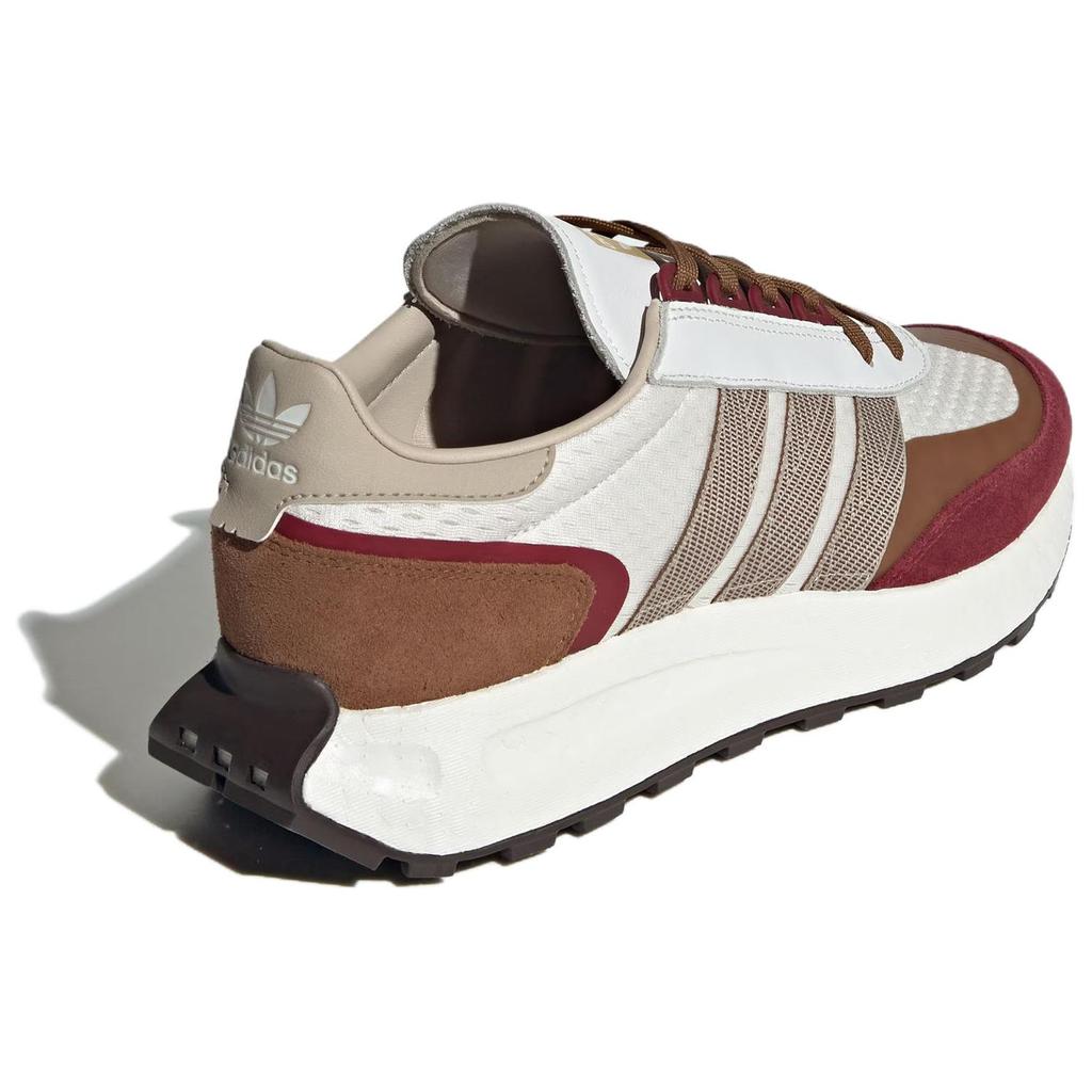 Adidas Retropy E5 White Burgundy Brown Unisex JI2529