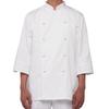 Seven Uniform Chef's Coat, AA0212, 3/4 Length Chef's Coat, AA0212-0, White, Size M