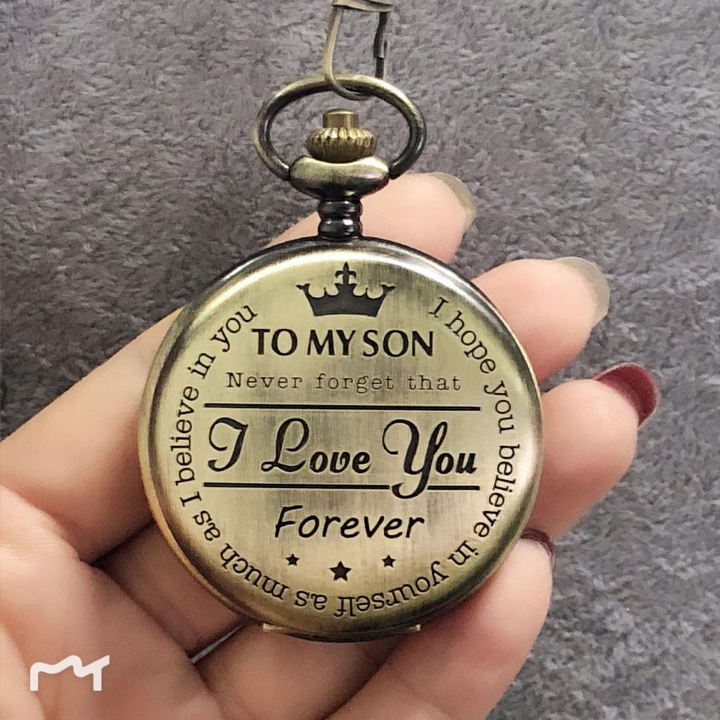 Engraved Vintage Quartz Pocket Watch Pendant Vintage Pocket Watch