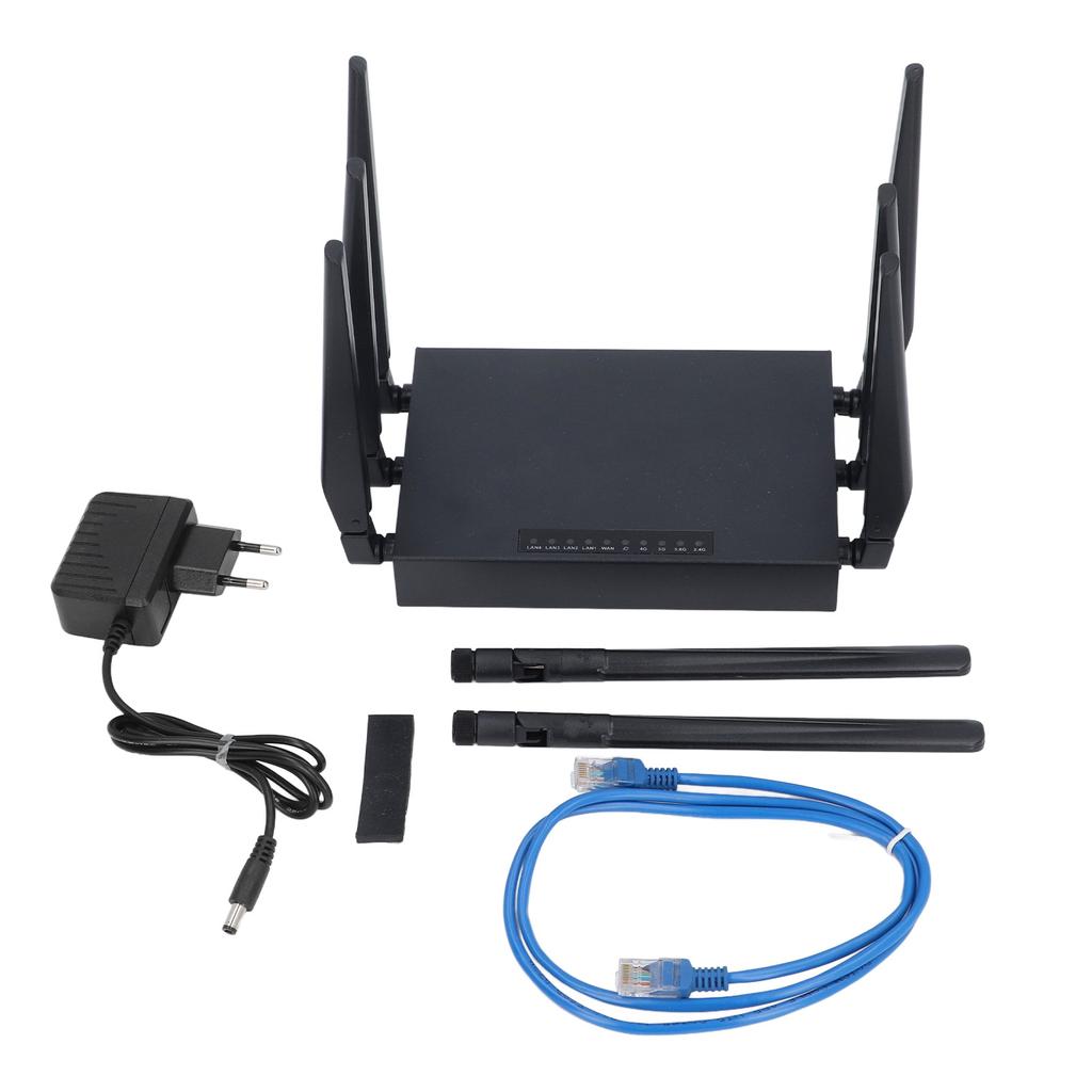 5G CPE WiFi 6 Router 1000Mbps 8 Antennas Dual Band WiFi WiFi 6 Ethernet Router Heat Dissipation with SIM Card Slot for Home