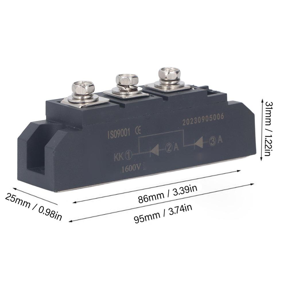 1600V Common Cathode Module MDK 70A Photovoltaic Diode Rectifier PV Anti Reflection Diode DC Power