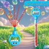 Clearance Smiley Face 32-Hole Bubble Wand - Outdoor Bubble Blower Toy for Kids