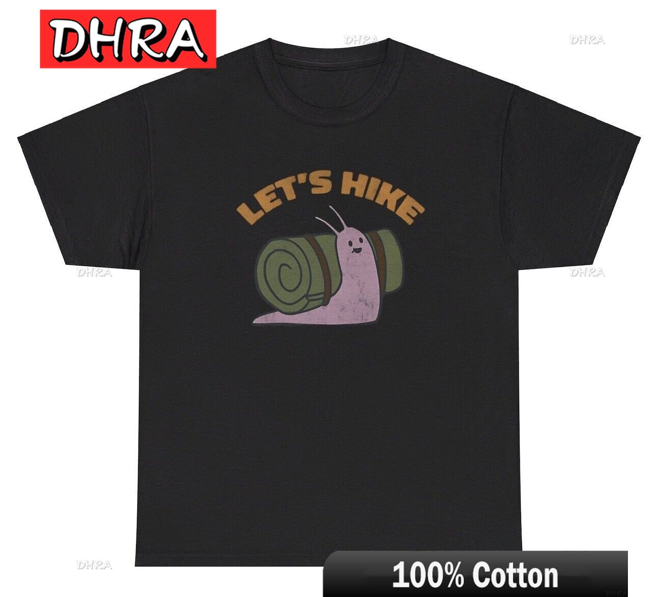 

Lets Hike TShirt Funny Slow Hiker Slug Graphic Meme Oddly Specific Humor Tee Tshirts Retro Unique Tops Custom Style TShirt 4XL