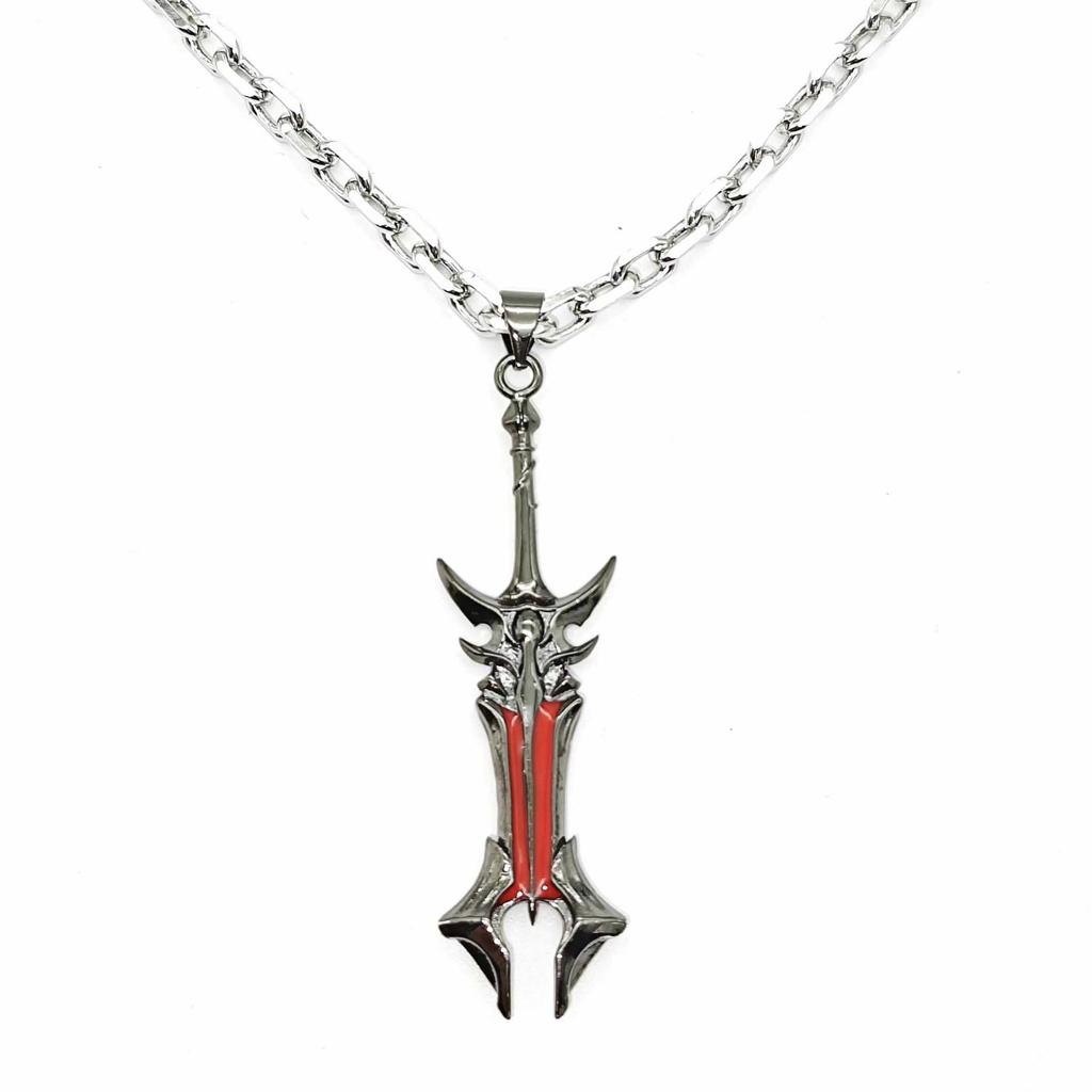 2024 League of Legends Aatrox Necklace: Men's Fashion Sweater Chain