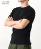 Avirex Daily Crew Neck Ribbed Short Royal T-Shirt, Sleeve, XL,