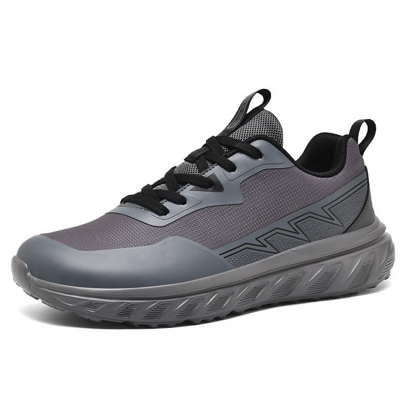 Large size lightweight wide head casual sports shoes new fly-woven mesh men's shoes fat feet fat barefoot running shoes