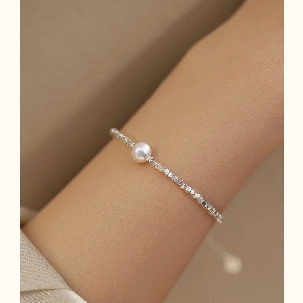 Elegant Freshwater Pearl and Shell Bead Women's Necklace - High-End Design Choker and Clavicle Chain
