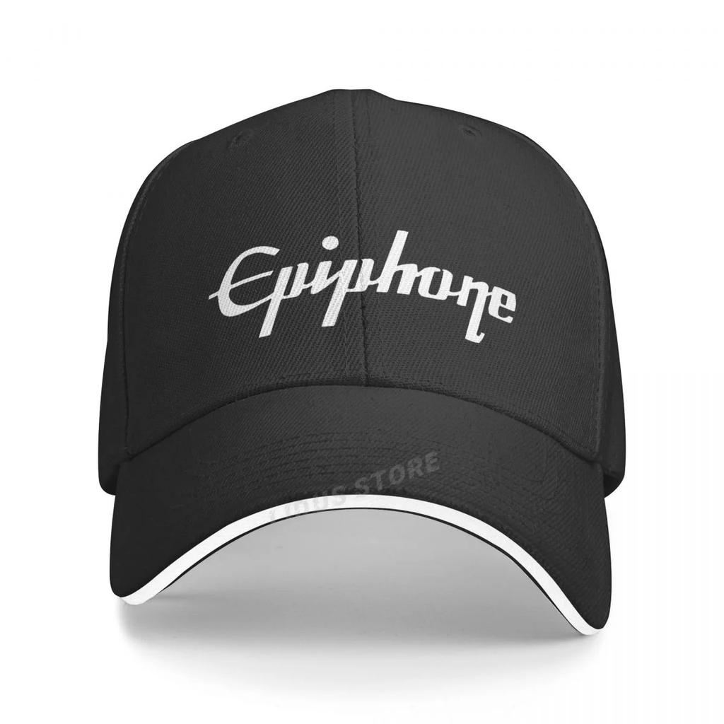 New Popular Epiphone Guitars Logo Unisex Baseball Cap Fashion Brand Guitar Lover Hat Unisex Women Adjustable Music Cap