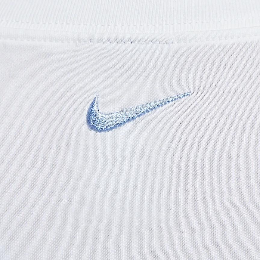 Nike Sportswear Lightweight Soft Loose Casual Short Sleeve T-Shirt Women Tops White IF0607100
