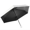 New Macaron Color Five-Fold Ultra-Light Sun Protection Compact Mini Umbrella with Buckle Handle