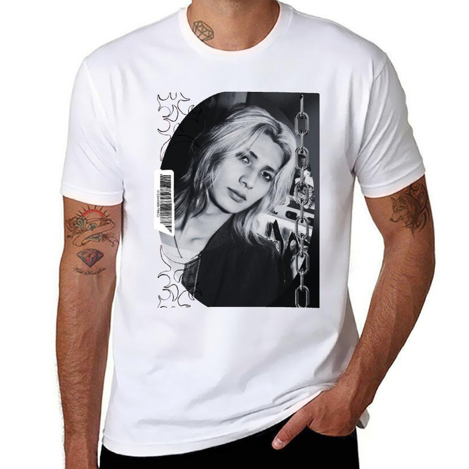 Футболка Jooyeon Xdinary Heroes, футболка на заказ, дизайнерские футболки, футболка с графическим принтом, мужские футболки. S