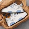 New Casual Sports Skate Shoes Trendy Men's Fashionable White Sneakers Comfortable Thick Bottomed All-Match Stylish Shoes