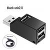 Portable 3-Port USB 3.0 Hub Splitter Docking Station