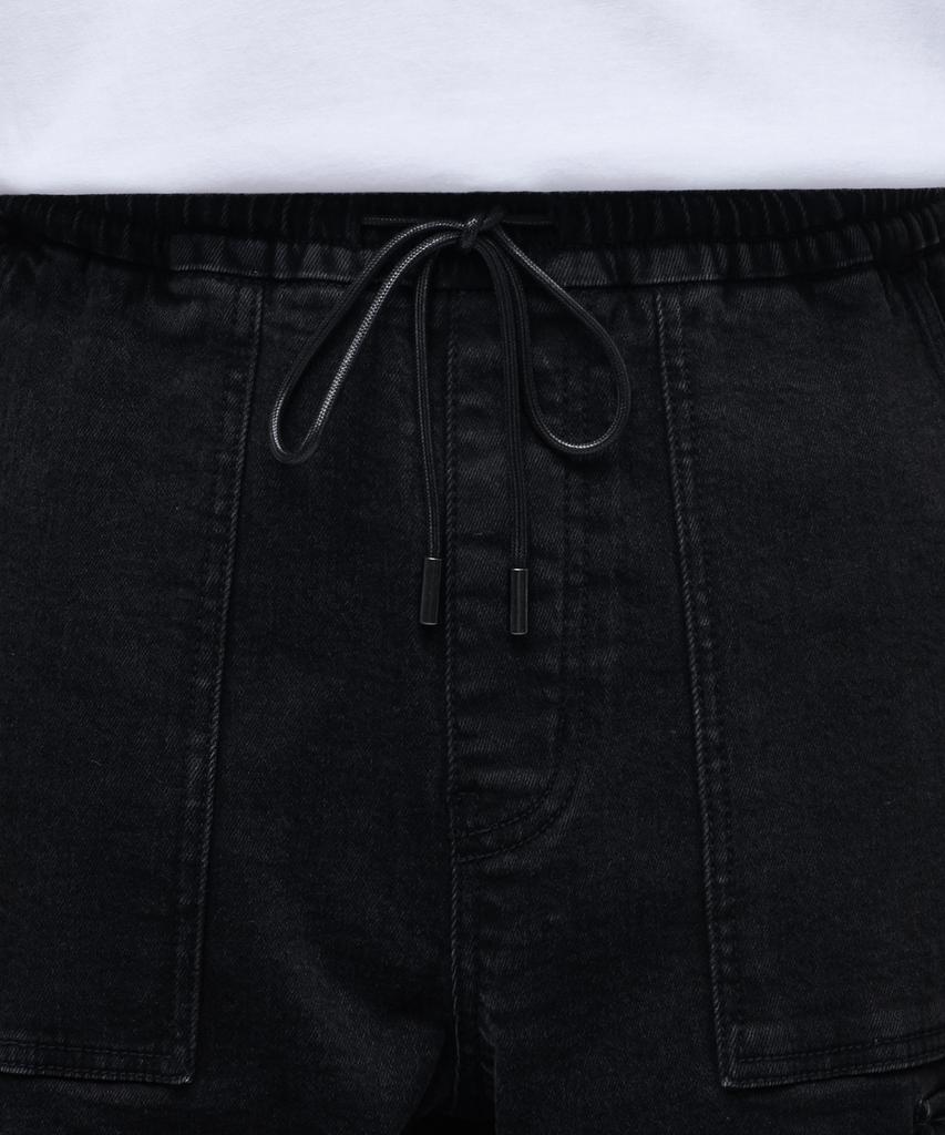 MUSINSA STANDARD Denim Cargo Jogger Pants [Washed Black]